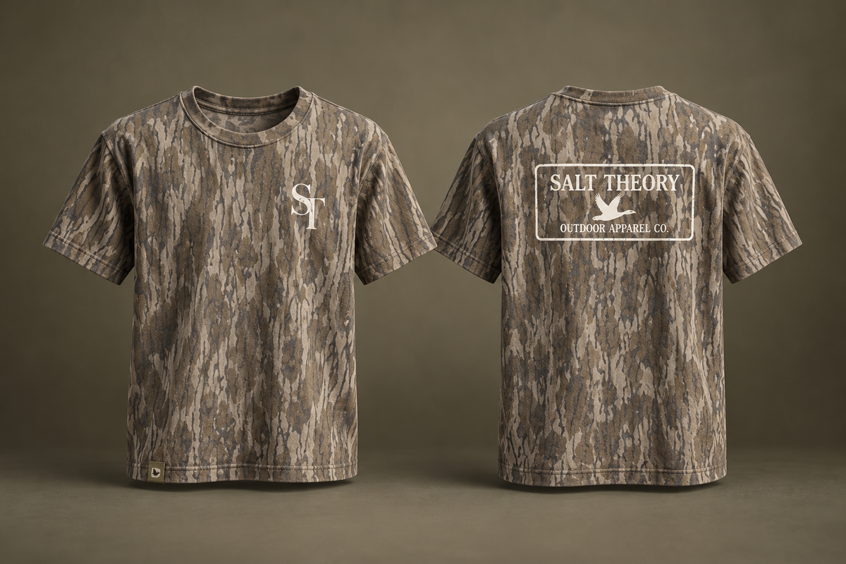 Salt Theory Bottomland Camo Short Sleeve