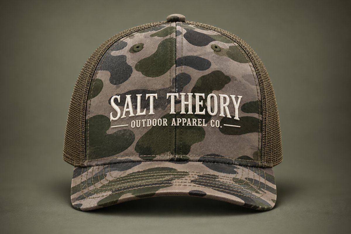 Salt Theory Timber Camo Hat