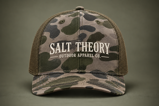 Salt Theory Timber Camo Hat