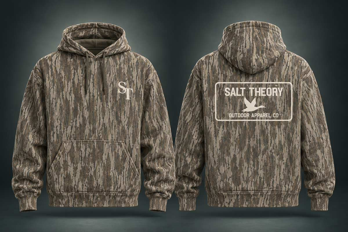 Salt Theory Bottomland Camo Hoodie